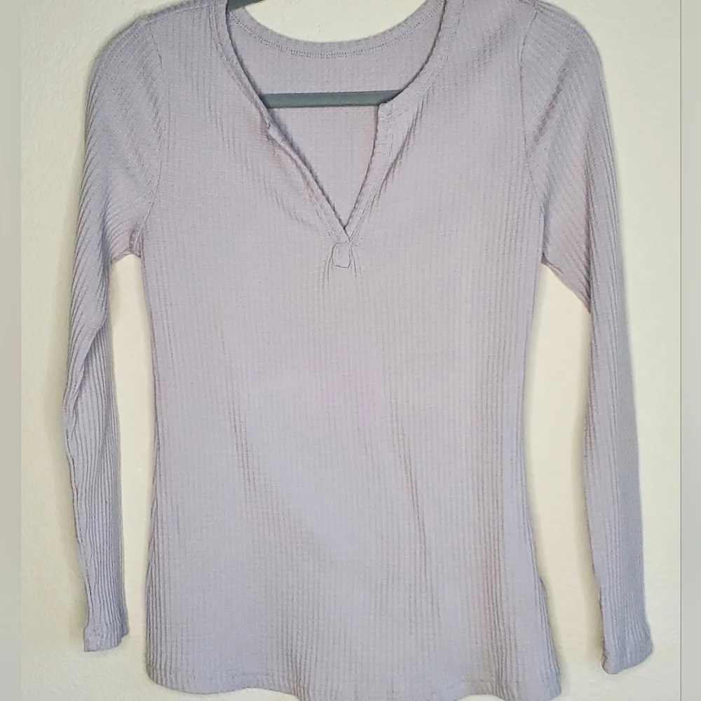 Two Waffle Knit Tops. NWOT - Picture 6 of 9